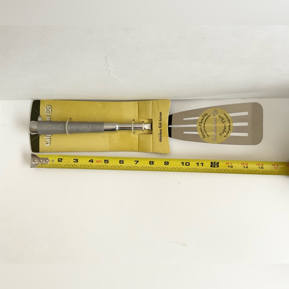 Calphalon Sainless Slotted Fish Turner NEW - Picture 2 of 8